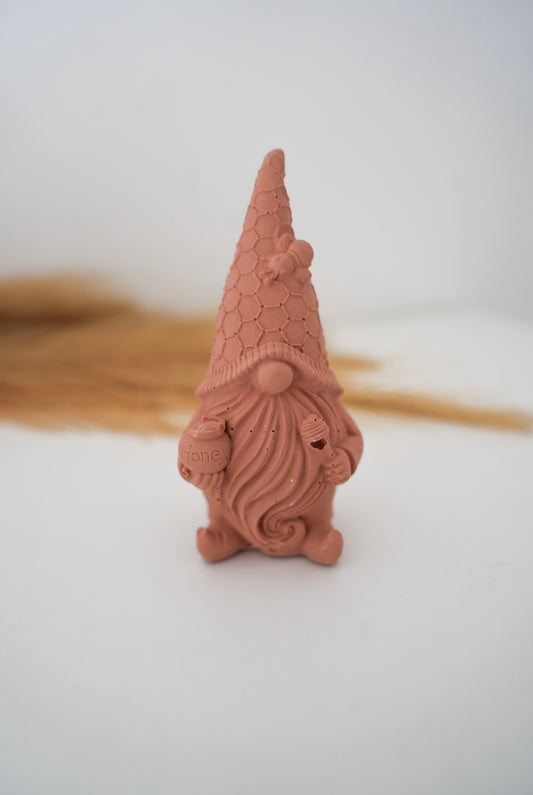 Gnome avec son pot de miel