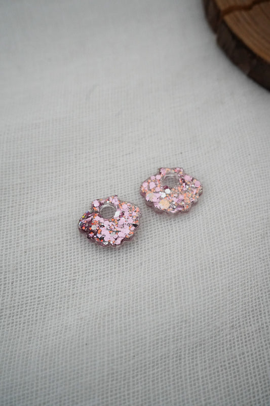 Petites pampilles coquillages à paillettes