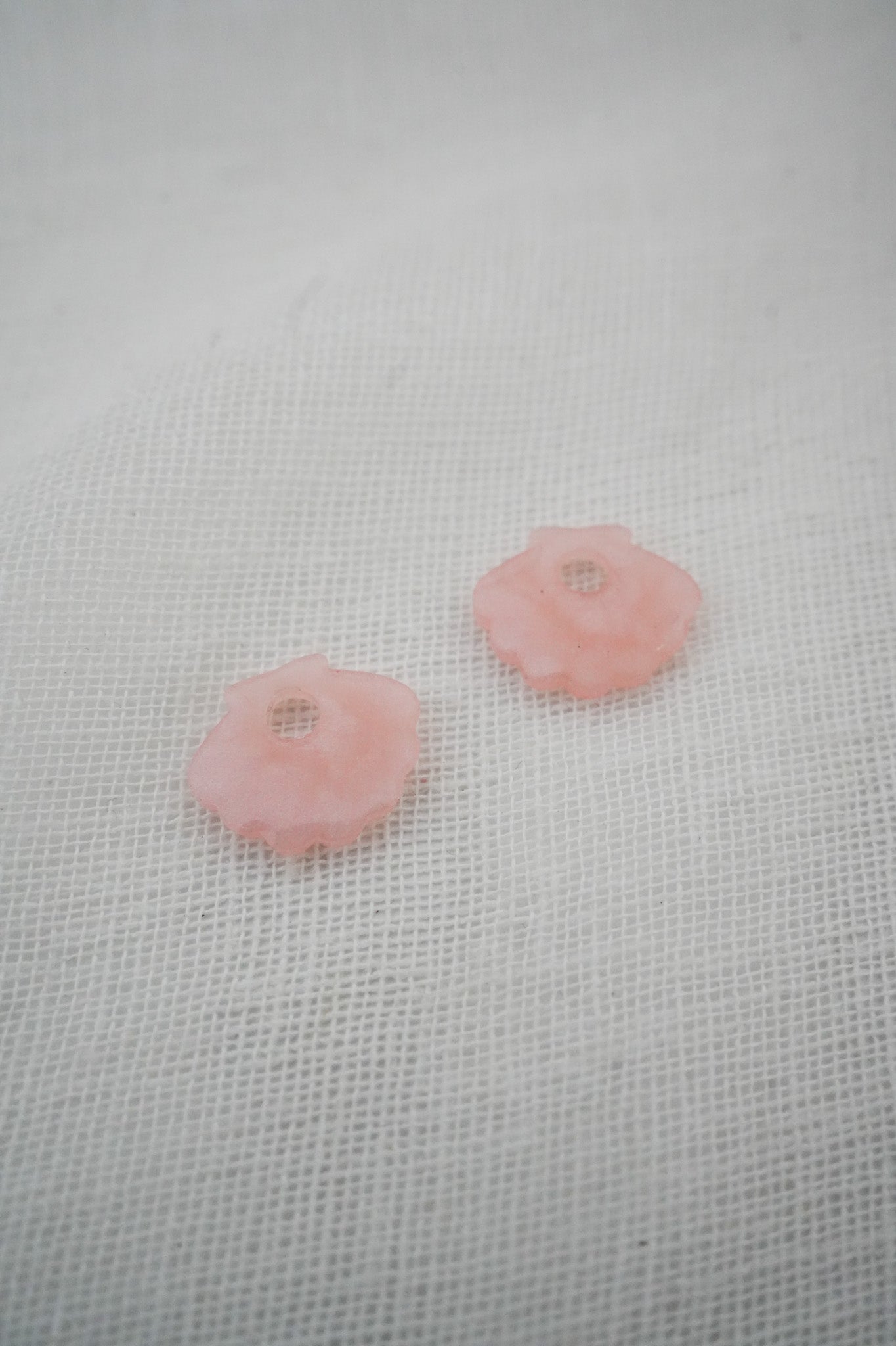 Petites pampilles coquillages roses