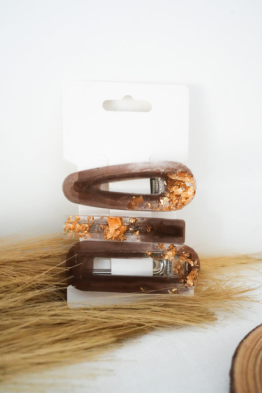 Lot de 3 barrettes